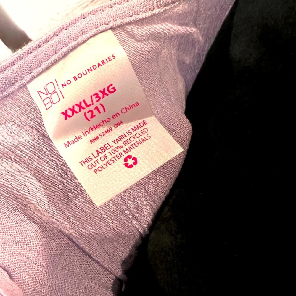 NOBO - lavender smocked top - cute!!! 💜 - Picture 11 of 14